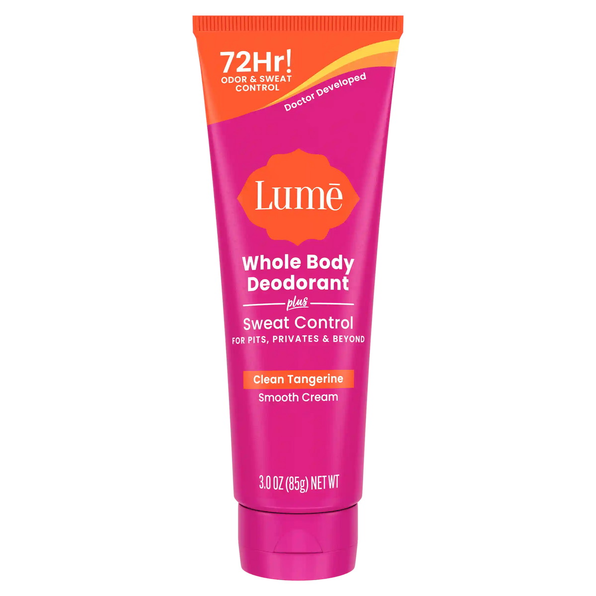 Clean Tangerine | Cream Tube Deodorant | + Sweat Control